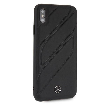Oryginalne Etui IPHONE XS MAX Mercedes Hardcase New Organic I czarne
