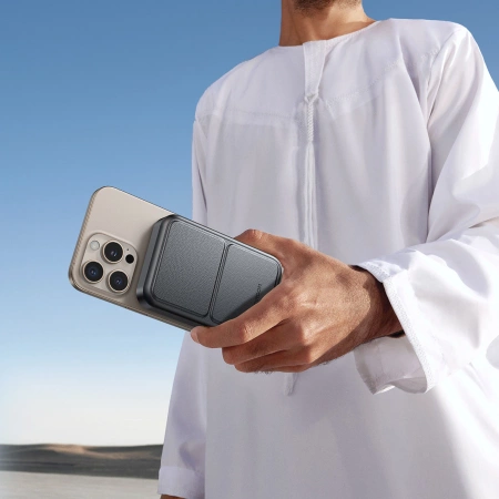 Joyroom JR-PBM11 Powerbank 10000mAh 22,5W Qi2, MagSafe kompatibel, mit Ständer - schwarz