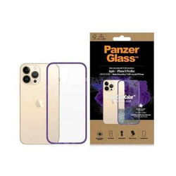 Schutzhülle IPHONE 13 PRO MAX PanzerGlass ClearCase Antibacterial Military (0342) Grade Grape