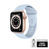 Crong Liquid - Pasek do Apple Watch 38/40/41 mm (błękitny)