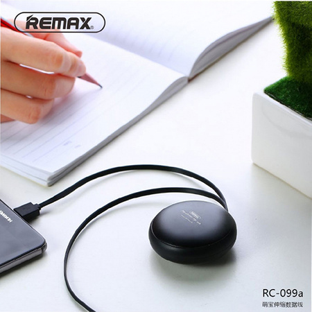 REMAX Kabel Cutebaby RC-099t 2 w 1 - USB na Micro USB, Lightning - biały
