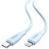 Kabel USAMS Green Series SJ717 30W USB-C do Lightning 1m niebieski