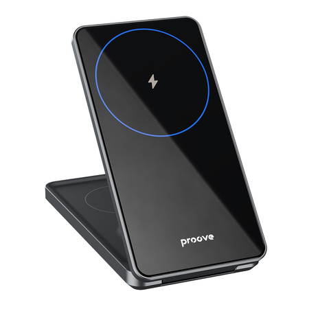 Proove ładowarka bezprzewodowa Metal Edge 3 w 1 szara