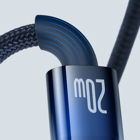 Baseus Explorer Series Kabel USB Typ C - Lightning 20W 1m blau (CATS000003)
