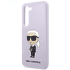 Karl Lagerfeld Silicone NFT Ikonik - Etui Samsung Galaxy S23+ (fioletowy)