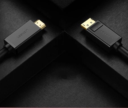 Ugreen kabel przewód HDMI - DisplayPort 4K 30 Hz 32 AWG 2 m czarny (DP101 10202)
