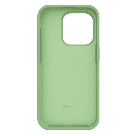 Nakładka Etteri Silicone Case do Samsung Galaxy S23 jasnozielona