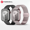 Pasek do Apple Watch Forcell F-Design FA14 magnetyczny stal 38 / 40 / 41 mm czarny
