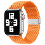 Strap Fabric replacement band strap for Watch 6 / 5 / 4 / 3 / 2 (40mm / 38mm) braided cloth bracelet orange (10)
