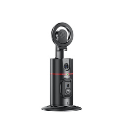 Yesido SF20 magnetyczny Gimbal Face Tracking AI 360° 1200mAh, BLACK / CZARNY
