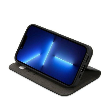 Guess 4G Metal Camera Outline Booktype Case - Etui iPhone 14 Pro Max (czarny)