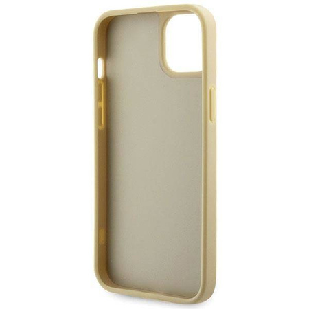 Guess GUHCP14SHDGTPD iPhone 14 6,1" Gold/Gold Hardcase Strass Dreieck