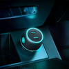 Car charger 2x USB C 70W with LED backlight Joyroom JR-CCN02 | black