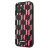 Original Case IPHONE 13 Karl Lagerfeld Hardcase Monogram Plaque (KLHCP13MMNMP1P) pink