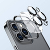 Joyroom 14Q Case Hülle für iPhone 14 Plus Hülle mit Metallic-Rahmen schwarz (JR-14Q3-black)