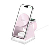 TECH-PROTECT QI15W-A43 3IN1 MAGNETIC MAGSAFE WIRELESS CHARGER BABY PINK