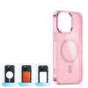 Glitter Case MagSafe für iPhone 16 Pro Max – Rosa mit Glitzer