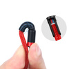 Baseus Cafule Cable wytrzymały nylonowy kabel przewód USB-C PD / USB-C PD PD2.0 60W 20V 3A QC3.0 2M czarno-szary (CATKLF-HG1)