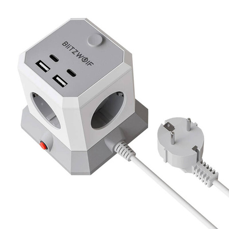 Power Outlet Extender BlitzWolf BW-EC1 4xAC 2xUSB-A 2xUSB-C