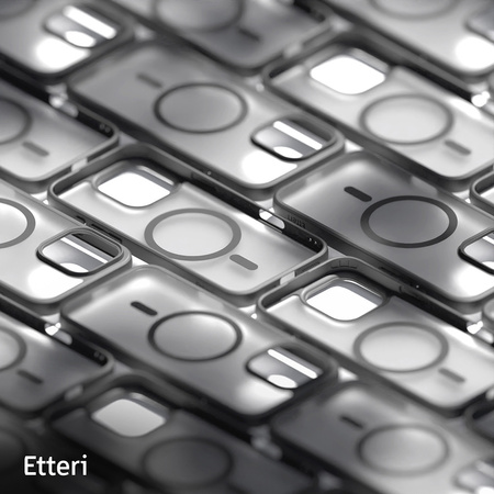 Nakładka Etteri Matt Mag do iPhone 16 Pro Max 6,9" czarna