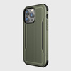 Raptic X-Doria Fort Case iPhone 14 Pro mit gepanzerter MagSafe-Hülle grün