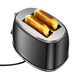 HOCO toster w stylu Retro 850W HE50 czarny