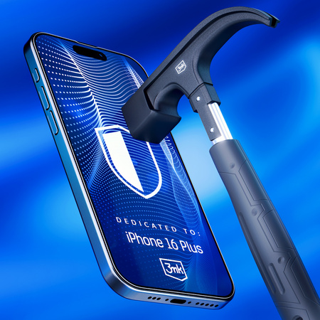 Apple iPhone 16 Plus - 3mk FlexibleGlass Pro