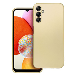 Futerał METALLIC do SAMSUNG A14 5G / A14 4G złoty
