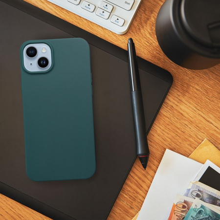 Futerał MATT do HUAWEI Nova Y61 4G ciemnozielony