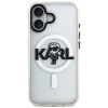 Karl Lagerfeld IML Karl Sketch Logo MagSafe Case für iPhone 17 - Transparent
