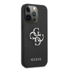Oryginalne Etui IPHONE 13 PRO / 13 6,1" Guess Hardcase Saffiano 4G Metal Logo GUHCP13LSA4GSBK czarne