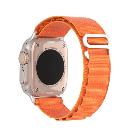 Sport Buckle Strap for Apple Watch 8/7/6/SE/5/4/3/2/1 (41, 40, 38mm) Dux Ducis Strap GS Version - Orange