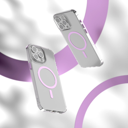 Nakładka Etteri Color Mag do iPhone 12 / 12 Pro 6,1" różowa