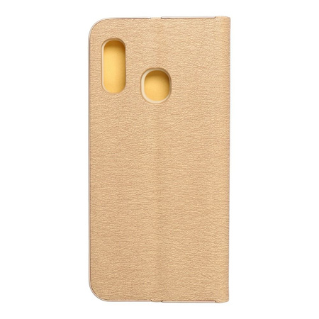 Kabura LUNA Book Gold do SAMSUNG A20e złoty