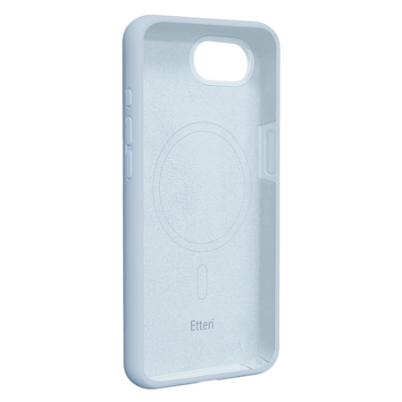 Nakładka Etteri Silicone Mag case do iPhone 17 Pro jasnoniebieska