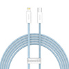 Baseus Dynamic kabel USB Typ C - Lightning Power Delivery 20W 2m  niebieski (CALD000103)