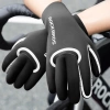 Rockbros komplett wasserdichte Fahrradhandschuhe, Größe: XXL - Schwarz