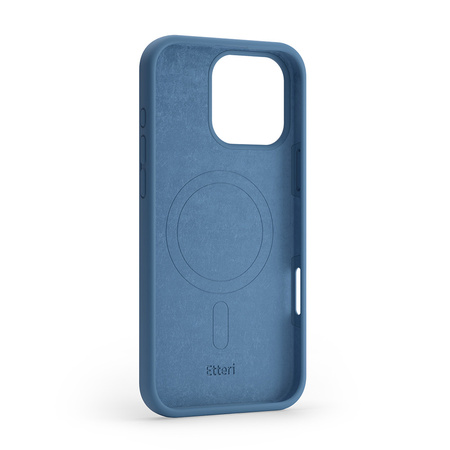 Nakładka Etteri Silicone Mag do iPhone 16 Pro Max 6,9" ciemnoniebieska