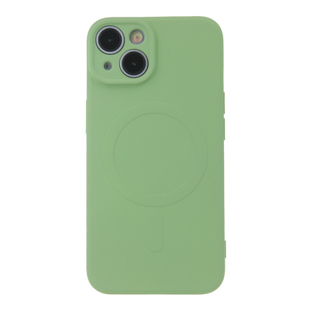 Nakładka Simple Color Mag do iPhone 16 Plus 6,7&quot; jasnozielona