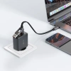 Kabel Acefast C13-05 USB-C - USB-A / USB-C 480Mb/s 3A 0.2m - czarny