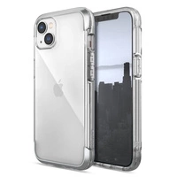 Raptic X-Doria Air Case for iPhone 14 Plus armored cover silver