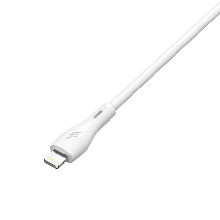 Ładowarka sieciowa MOONX MC01, USB, 10.5W, 2.1A + kabel Lightning biała