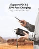 Bateria zewnętrzna (Powerbank) VEGER Tank Lite - 50 000mAh LCD Quick Charge PD 22,5W czarny (W5001)