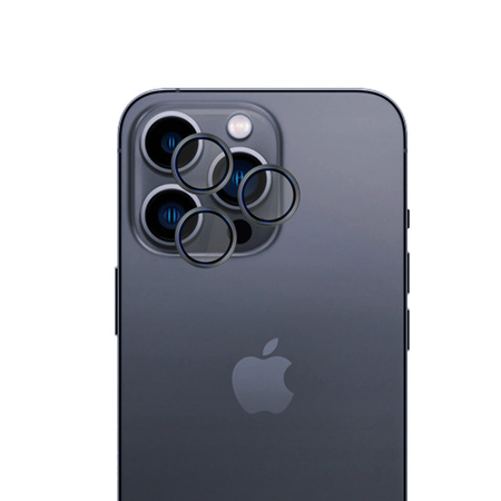Apple iPhone 15 Pro Max - HARDY Lens Protection Pro Black