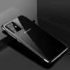 Clear Color Silikon Gel Electroplating frame Handyhülle Schutzhülle für Samsung Galaxy A72 4G schwarz