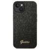 Guess GUHCP14MHGGSHK iPhone 14 Plus 6,7 "schwarz / schwarzes Hartschalenetui Glitter Script