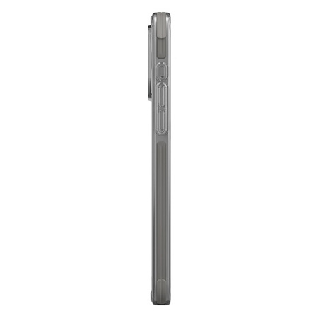 Uniq Combat iPhone 15 Pro 6,1&quot; Hülle Magclick Charging grau/frostgrau