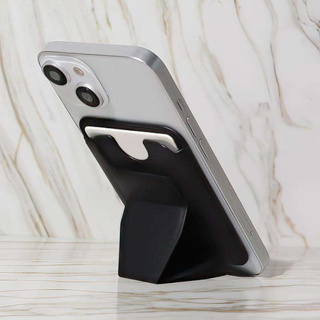ETUI NA KARTĘ Z PODSTAWKĄ BLACK / CZARNY
