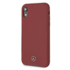 Mercedes MEHCI61SILRE iPhone Xr czerwony/red hardcase Silicone Line