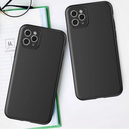 Soft Case etui Huawei nova 10 Pro cienki silikonowy pokrowiec czarne